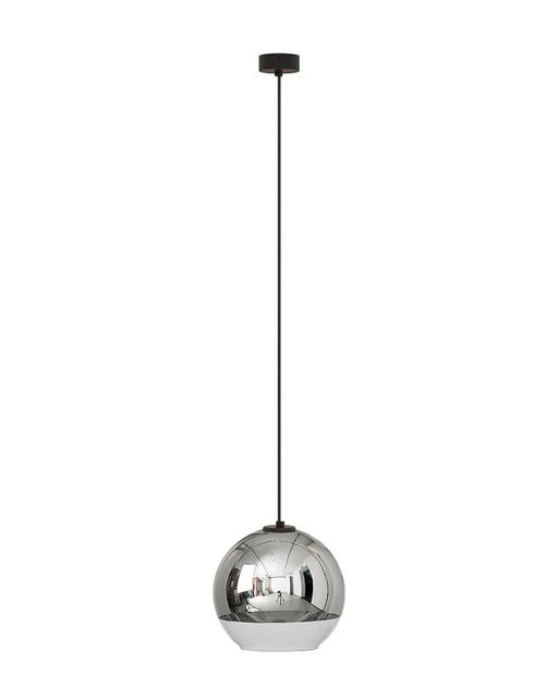 Підвісний світильник LIEL 7606 Globe plus E27 1x60W IP20 Bl, Сріблястий, метал