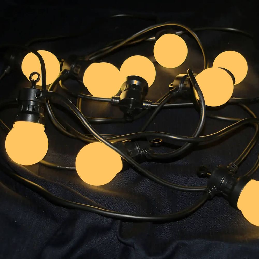 Лампа для ретро-гірлянд 1Вт E27 матова теплий білий, арт. BL-L1-E27-WW, пластик