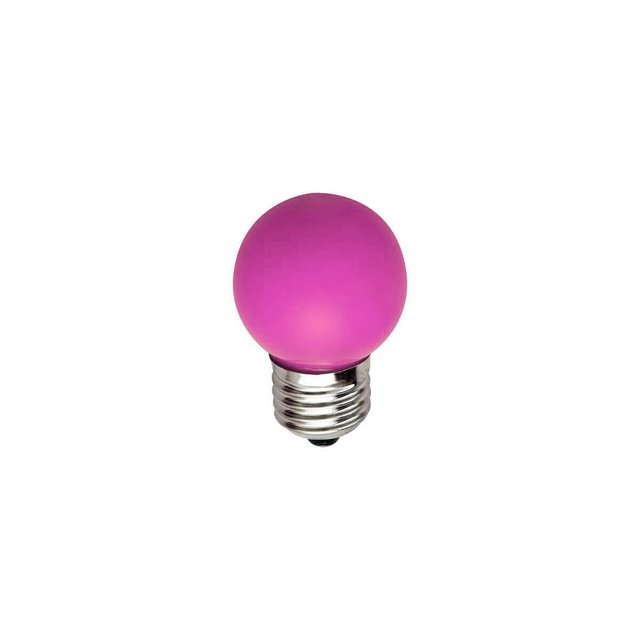 Лампа для ретро-гірлянд 1Вт E27 рожева, арт. BL-L1-E27-PINK, пластик