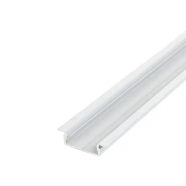 Профіль для LED-стрічки ЛПВ7 білий, арт. 00-00021002, алюміній неанодований