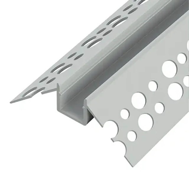 Профіль для LED-стрічки LDP-133 під гіпсокартон, арт. 00-00021475, алюміній анодований