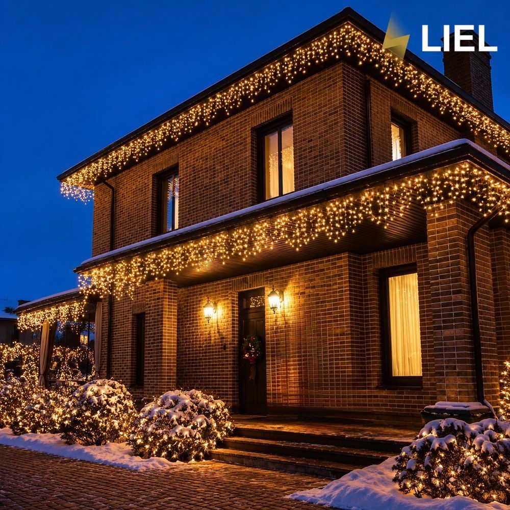 Монтаж светодиодных гирлянд
