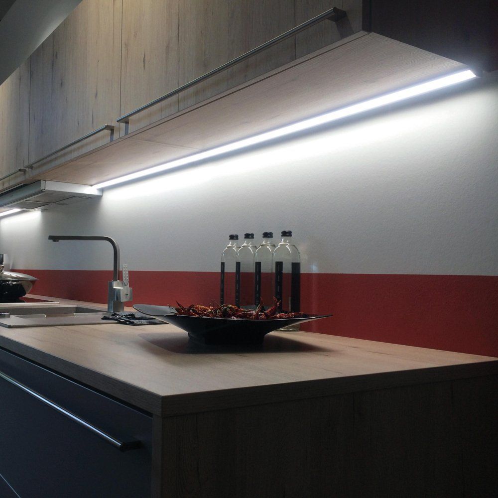 Алюмінієвий профіль для LED-стрічки ЛПУ-16 кутовий анодований (профіль + розсіювач), алюміній анодований