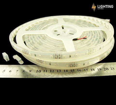 Світлодіодна LED стрічка 2835-60-IP67-Y-10-12 (RN3060TA-B) RISHANG жовтий, арт. 8239