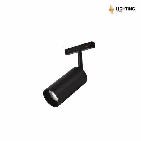 Магнитный трековый светильник LIEL 16Вт OSRAM для магнитной шины 32мм, Гарантия 5 лет, чорний, алюміній