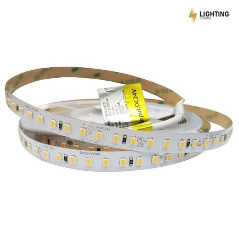 Світлодіодна LED стрічка 2835-128-IP20-NW-10-24 (RD00C8TC-A) RISHANG 5000K нейтральний білий, арт. 10536
