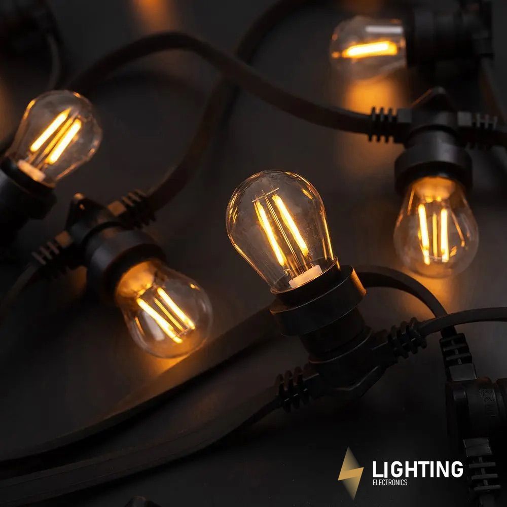2W (24V) маленькая светодиодная лампа в форме капли LIEL, E27, 2700-4000К, арт. P1120