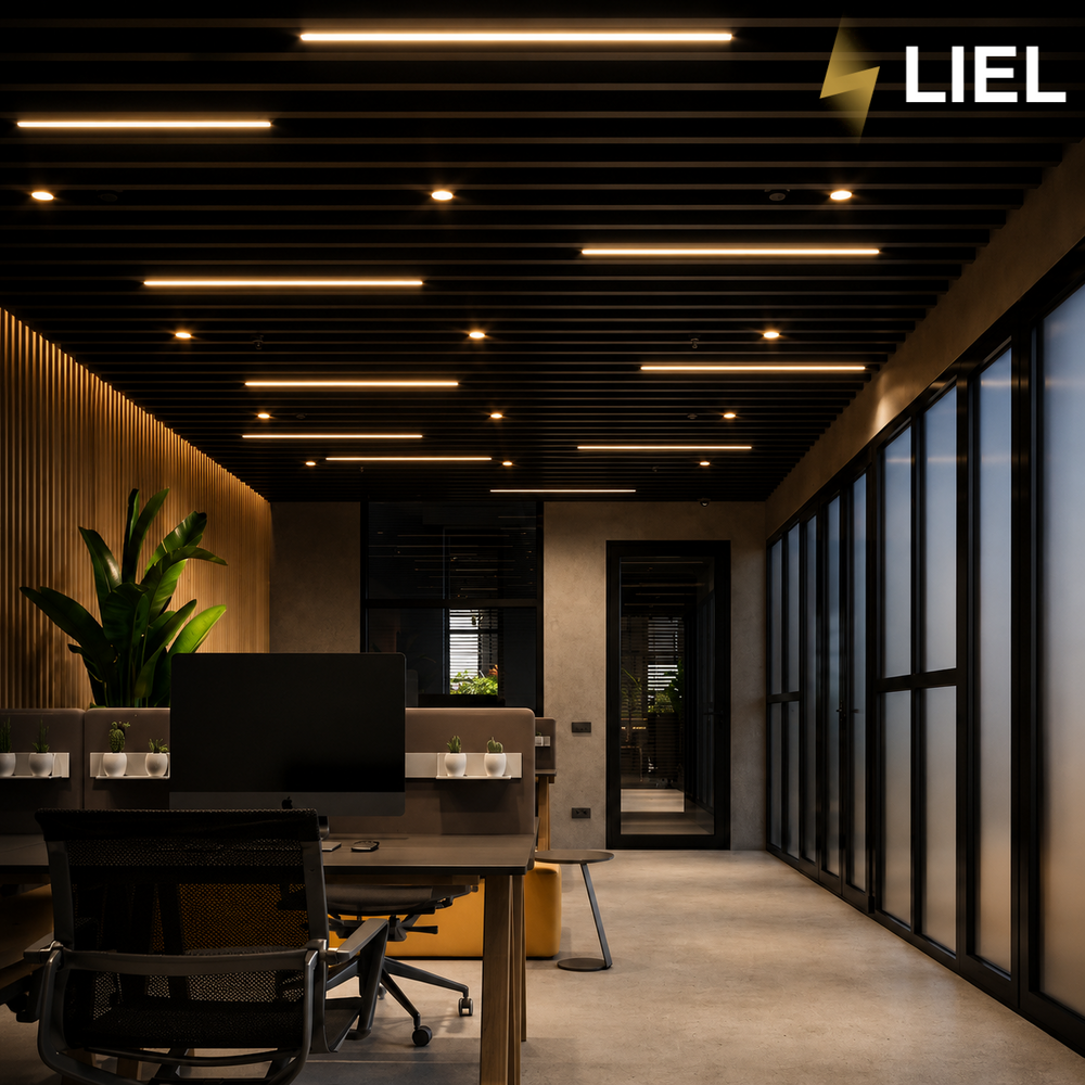 Лінійний підвісний LED світильник LIEL 500х47х73,4мм 18W 12V Premium, арт. L043
