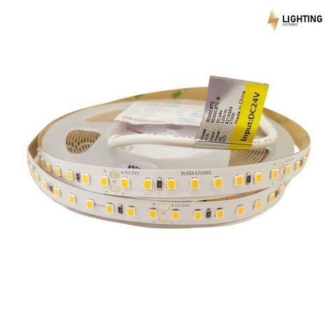 Світлодіодна LED стрічка 2835-128-IP20-WW-10-24 (RD00C8TC-A) RISHANG 2700K теплий білий, арт. 9434