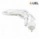 Вулична Гірлянда Бахрома LIEL 3х0.7м Premium Ultra тепле біле світло з мерехтінням на білому кабелі, IP67, арт. H73555