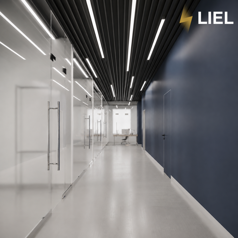 Линейный подвесной LED светильник LIEL 500х40х45,6мм 18W 12V Premium, арт. L0445