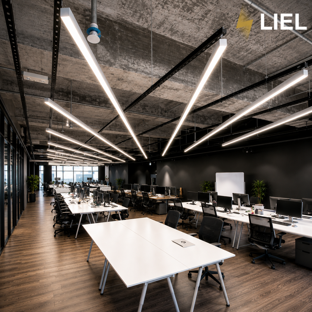 Линейный подвесной LED светильник LIEL 500х40х45,6мм 18W 12V Premium, арт. L0445