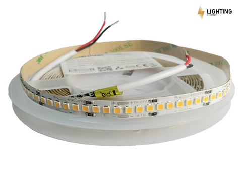 Світлодіодна LED стрічка 2835-240-IP20-WW-10-24 (RD00Q0TC-A-T) RISHANG 3000K теплий білий, арт. 13256