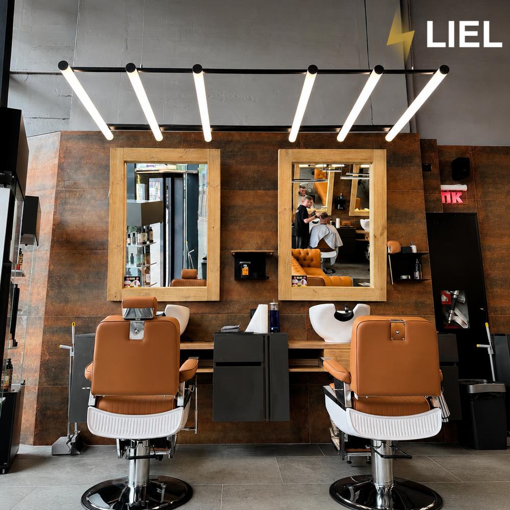 Лінійний підвісний LED світильник Тубус LIEL 1500x60мм 54W 24V Premium, арт. L067
