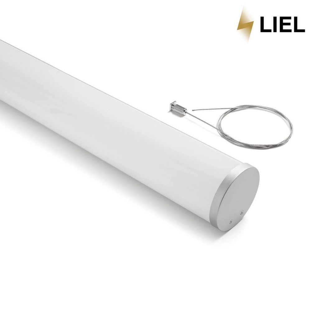 Лінійний підвісний LED світильник Тубус LIEL 1500x60мм 54W 24V Premium, арт. L067