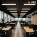 Лінійний підвісний LED світильник Тубус LIEL 1500x60мм 54W 24V Premium, арт. L067
