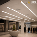 Лінійний підвісний LED світильник Тубус LIEL 1500x60мм 54W 24V Premium, арт. L067