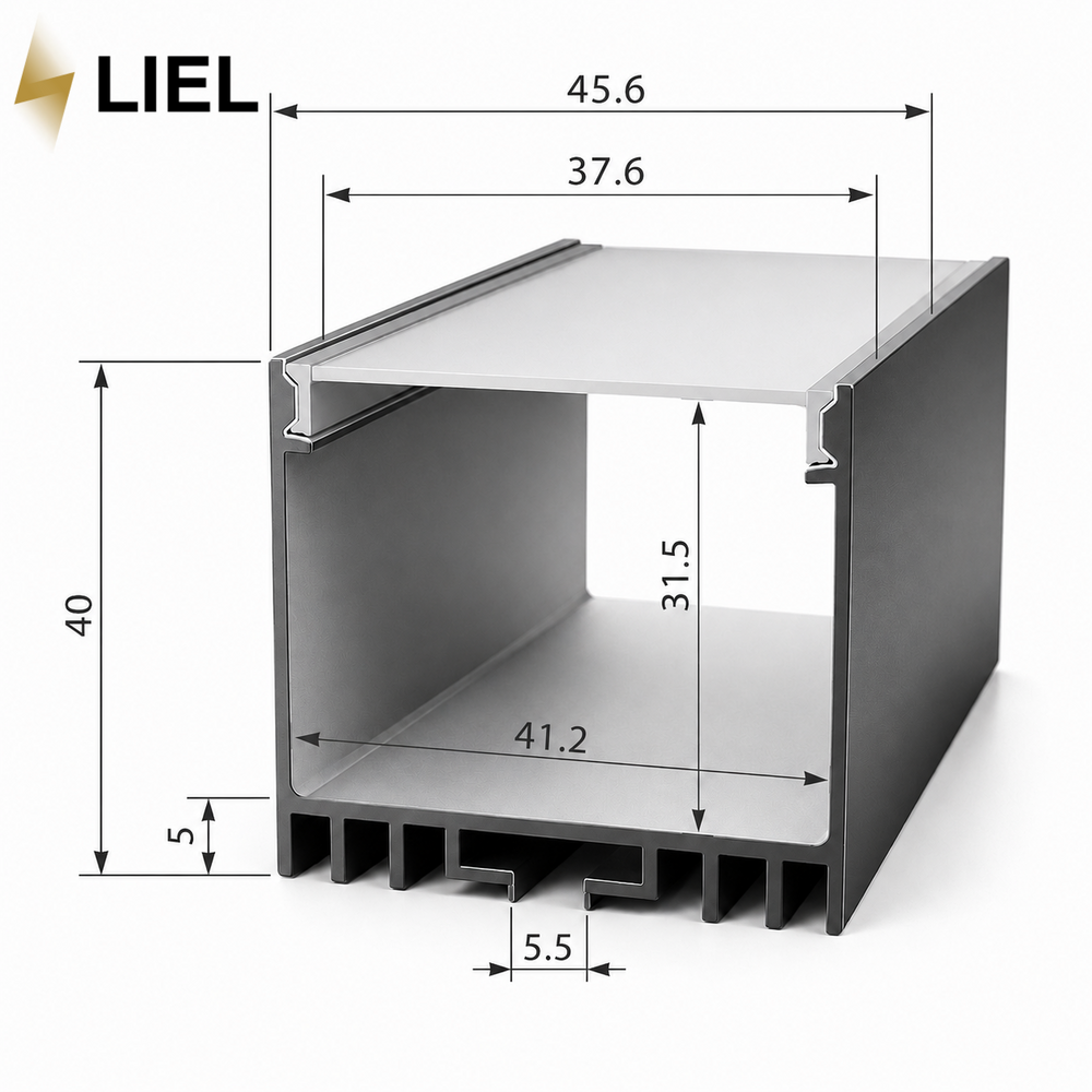 Линейный подвесной LED светильник LIEL 1500х40х45,6мм 54W 12V Premium, арт. L0447