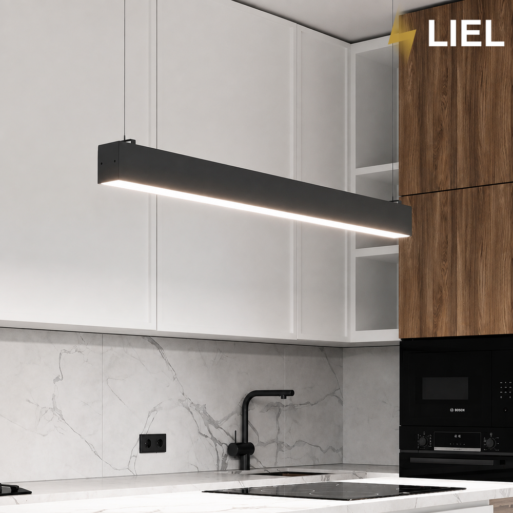 Линейный подвесной LED светильник LIEL 2000х40х45,6мм 72W 12V Premium, арт. L0448
