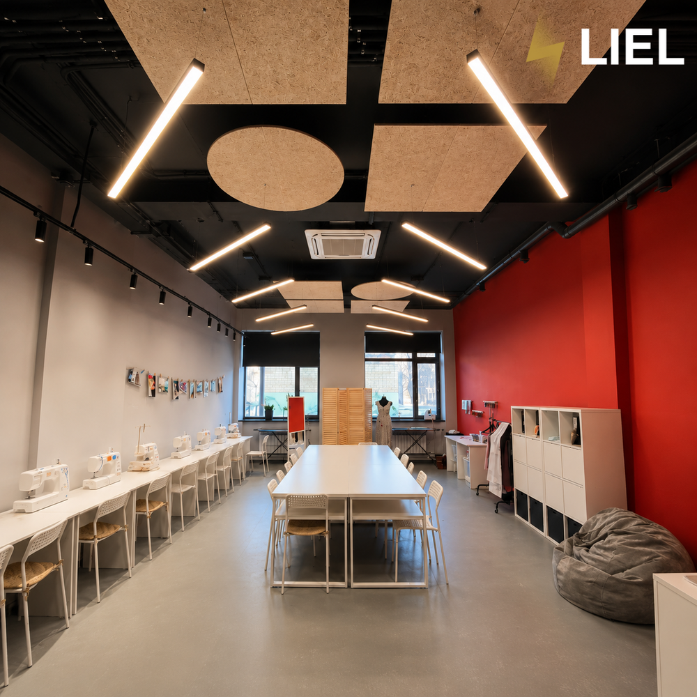 Линейный подвесной LED светильник LIEL 2000х40х45,6мм 72W 12V Premium, арт. L0448