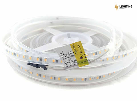 Світлодіодна LED стрічка 2835-120-IP65-WW-11-24 (RD11C0TC-B) RISHANG 3000K теплий білий, арт. 14270