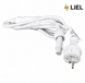 Уличная гирлянда Штора LIEL 2х2м Premium синий цвет на белом кабеле Ip65, арт. G077-ST