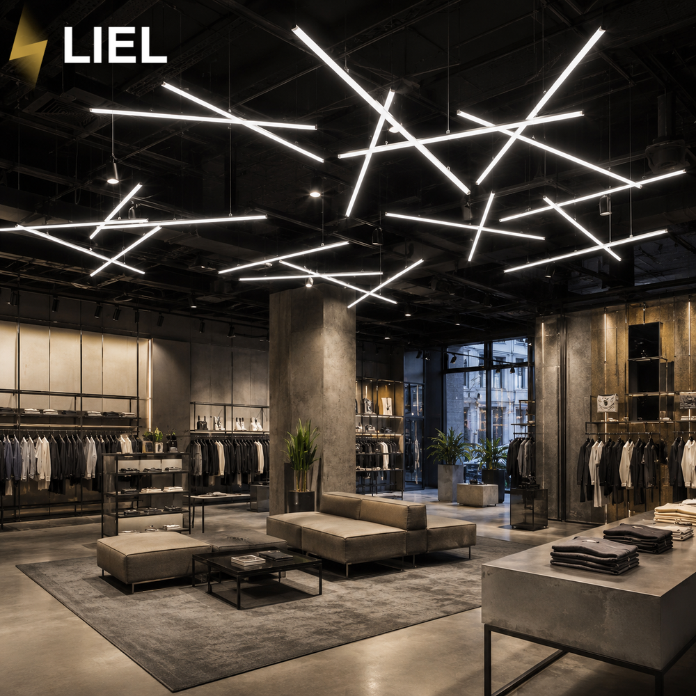 Линейный подвесной LED светильник LIEL 500х20х30мм 18W 12V Premium, арт. L0449