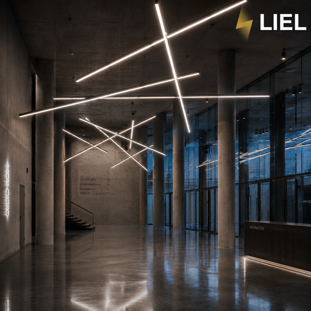 Линейный подвесной LED светильник LIEL 500х20х30мм 18W 12V Premium, арт. L0449