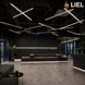 Линейный подвесной LED светильник LIEL 1000х20х30мм 36W 12V Premium, арт. L0450
