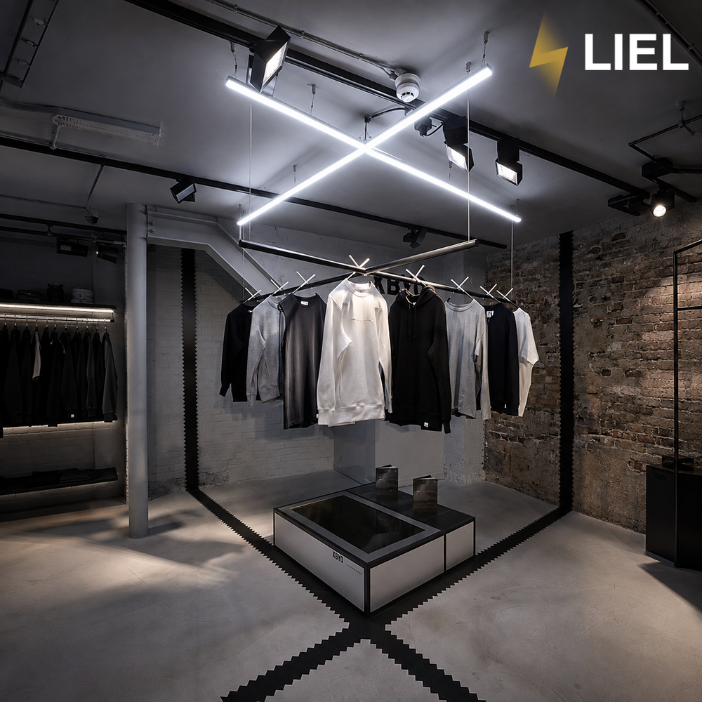 Линейный подвесной LED светильник LIEL 1500х20х30мм 54W 12V Premium, арт. L0451