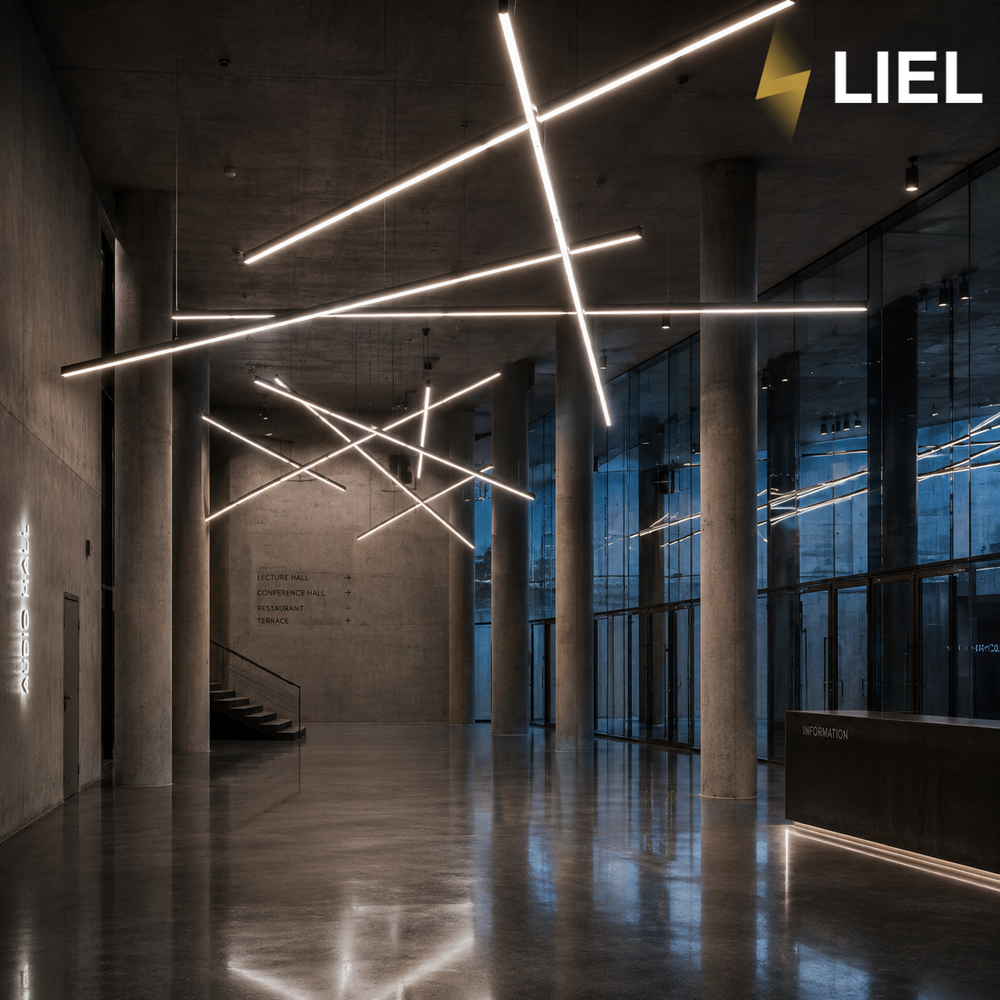 Линейный подвесной LED светильник LIEL 1500х20х30мм 54W 12V Premium, арт. L0451
