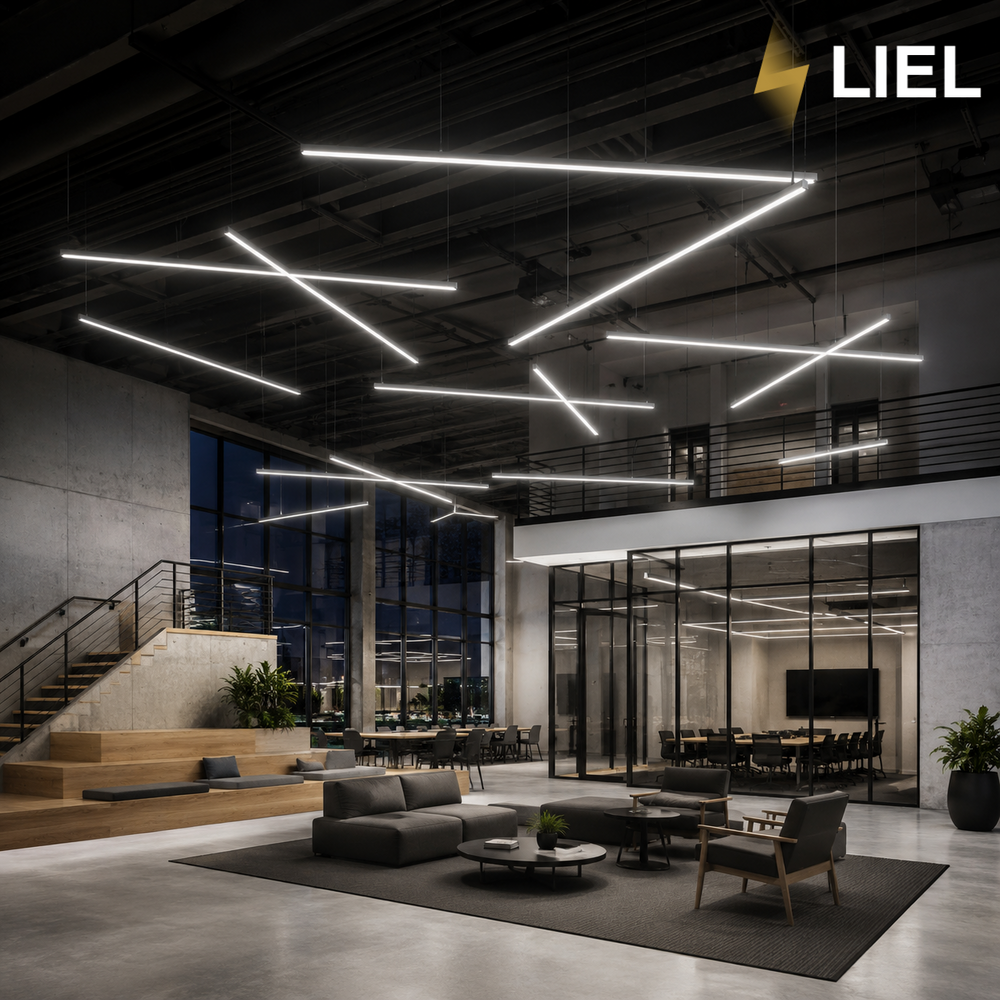Линейный подвесной LED светильник LIEL 1500х20х30мм 54W 12V Premium, арт. L0451