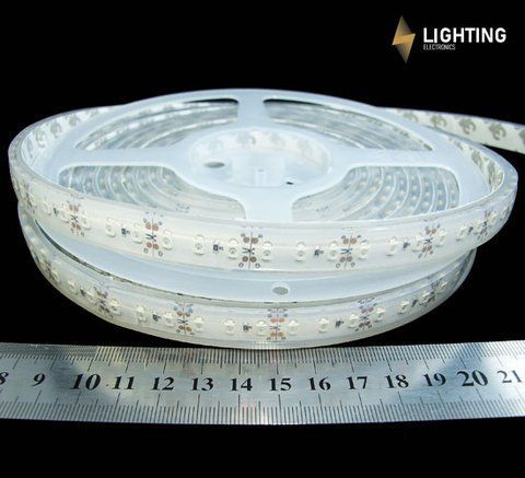 Світлодіодна стрічка 2835 SMD 120 LED/м IP67 12V жовте світло (RN32C0TA-B) RISHANG герметична led стрічка (арт. 9453)