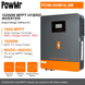 Гібридний сонячний інвертор PowMr 10200W POW-HVM10.2M - 48V 10.2kW 3 Фази