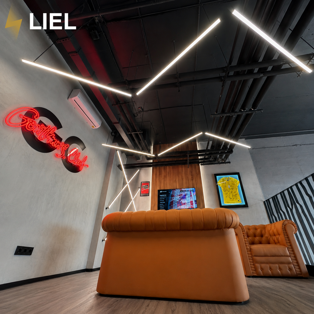 Линейный подвесной LED светильник LIEL 2000х20х30мм 72W 12V Premium, арт. L0452