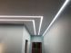 Алюминиевый профиль для LED-ленты ЛСВ 70 врезной анодированный (профиль + рассеиватель)
