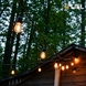 Вулична ретро гірлянда лампочки Belt Light LIEL Standart + 25м/50 патронів, чорний кабель, IP65, арт. 07487