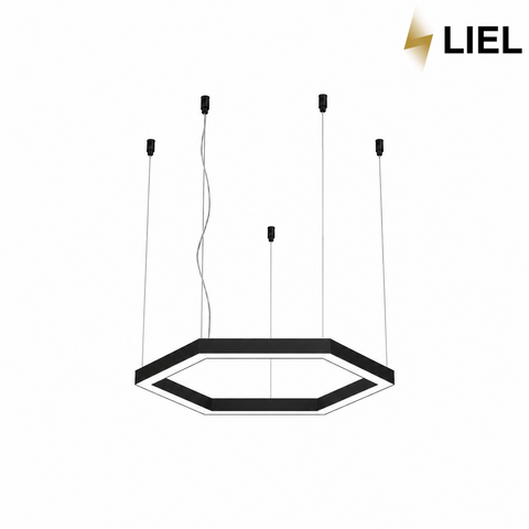 Линейный подвесной светильник с LED-профиля Сота LIEL 400х40х43.6мм 24V Premium, арт. L079