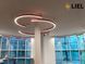 Светодиодный подвесной линейный светильник с LED профиля Полукруг LIEL 600х40х43.6мм 33.9W 12V Premium, арт. L1180