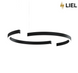Светодиодный подвесной линейный светильник с LED профиля Полукруг LIEL 600х40х43.6мм 33.9W 12V Premium, арт. L1180