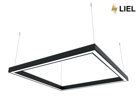 Світлодіодний лінійний підвісний LED світильник квадрат LIEL 1000x1000x40х43.6мм квадрат 12V Premium, арт. L012