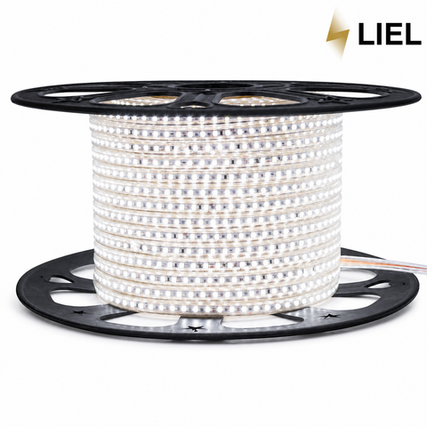 Світлодіодна LED стрічка герметична LIEL SMD2835-120 220В IP67 холодний білий, арт. 2817