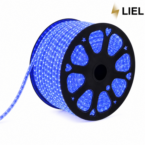 Світлодіодна LED стрічка герметична LIEL SMD2835-120 220В IP65 синій, арт. 2811