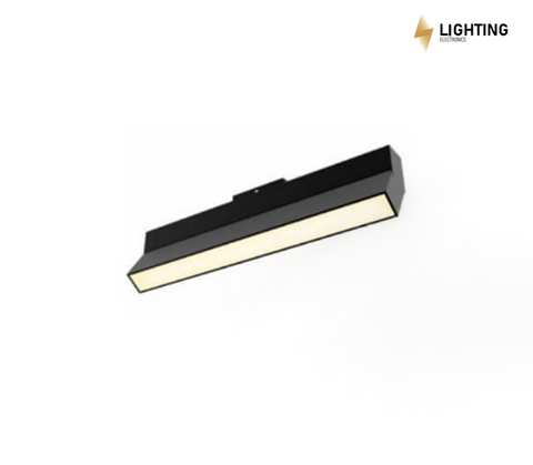 Магнитный трековый светильник LIEL 22Вт PHILIPS для магнитной шины 40мм 4000К, Гарантия 5 лет, чорний, алюміній