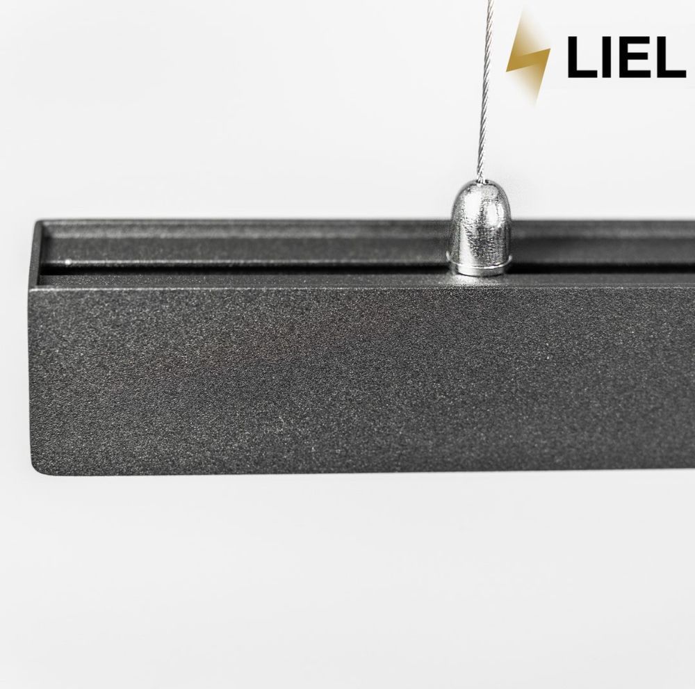 Світлодіодний підвісний лінійний світильник з LED профілю Г-подібний LIEL 1500х1500х40х43.6мм 12V Premium, арт. L015