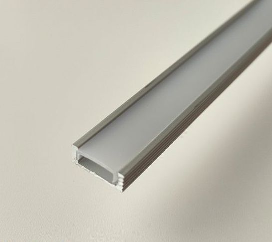 Алюминиевый профиль для LED-ленты Х300 накладной анодированный
