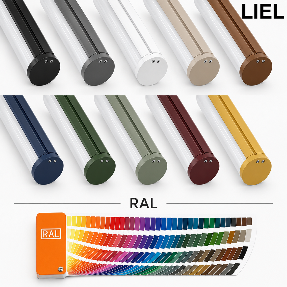 Линейный подвесной LED светильник Тубус LIEL 2000x60мм 72W 200V Premium, арт. L0257