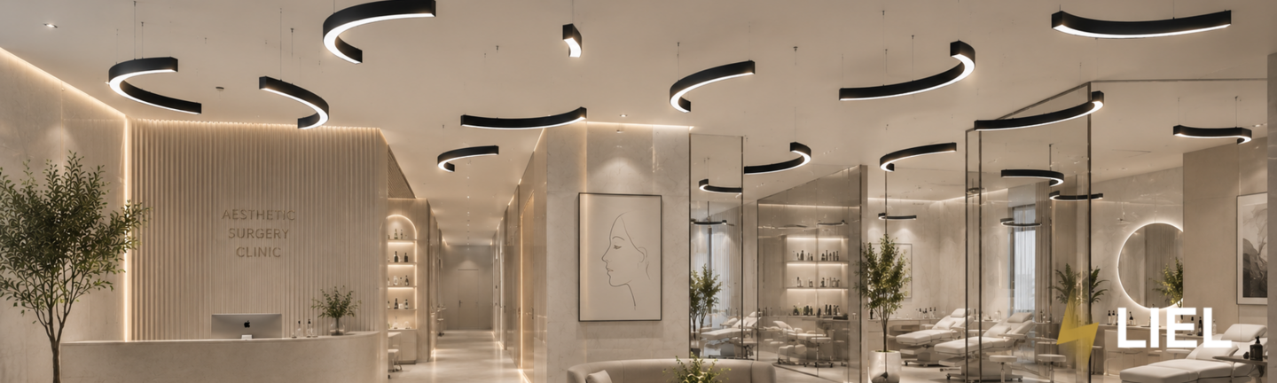 Дизайнерские LED светильники полукруг LIEL