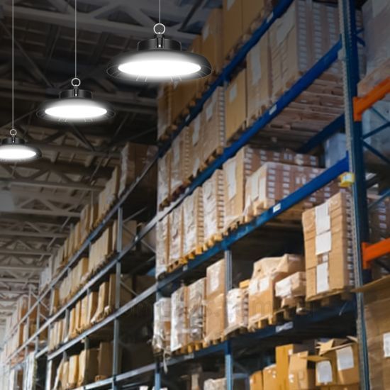 Світлодіодний промисловий світильник LED LIEL 150Вт 6500К чорний