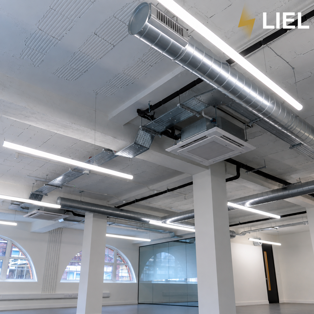 Лінійний підвісний LED світильник Тубус LIEL 500x60мм 18W 12V Premium, арт. L021